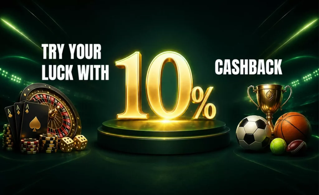 10% Weekly Cashback